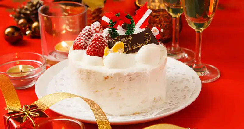クリスマスケーキの配布